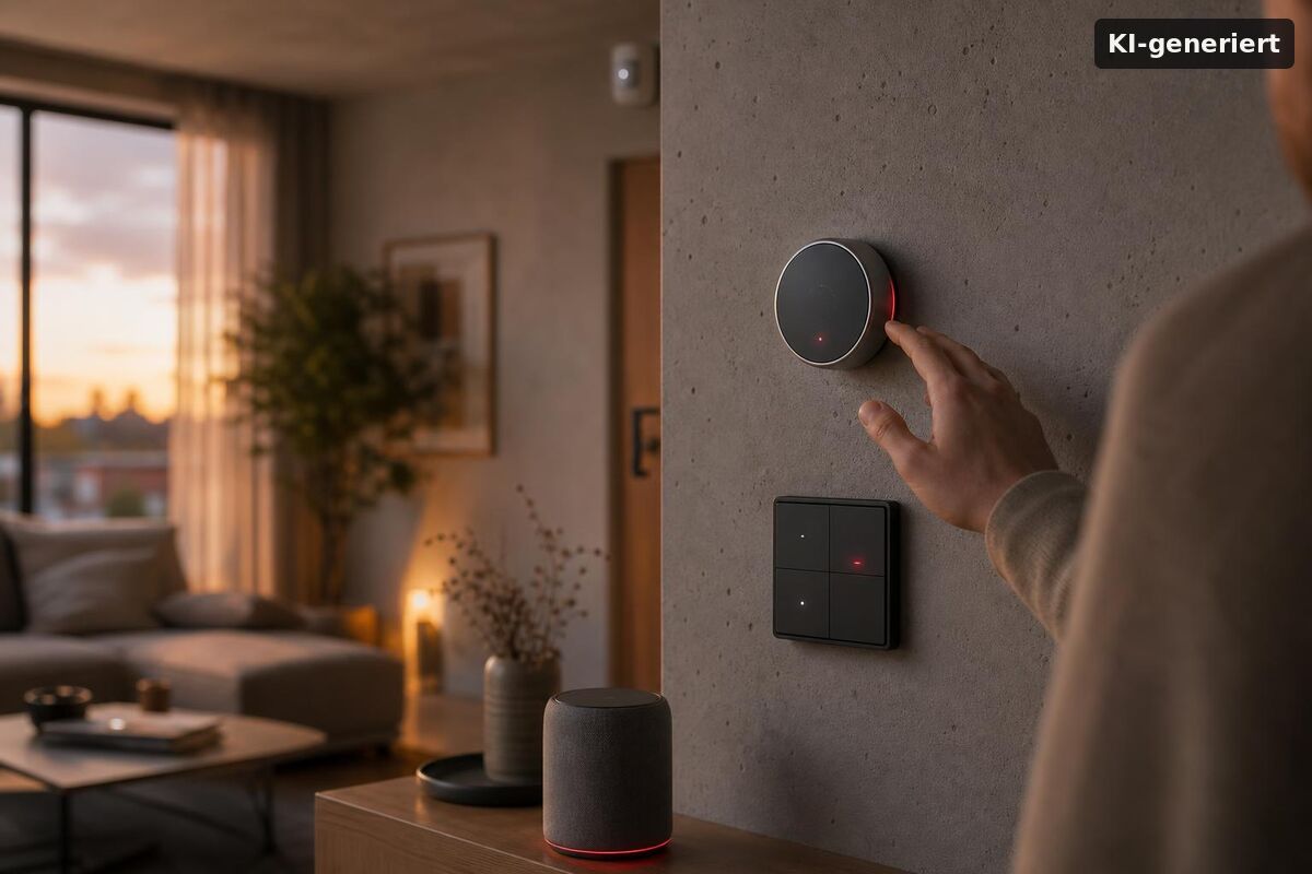 Illustration KI-generiert: Budget-Check: Smart-Home Kosten ab 1000 € für Heizung, Alarm & Automationen