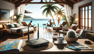 Mobiles Internet im Urlaub mit dem 1&1 Mobile WLAN-Router