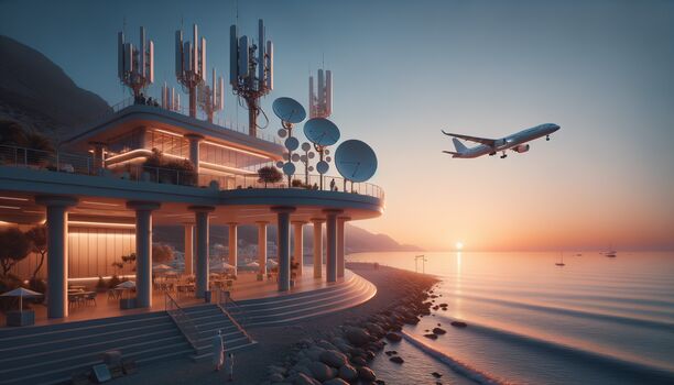 Breitbandabdeckung des Flugnetzes: Viasat und Deutsche Telekom erweitern Mittelmeer-Netz