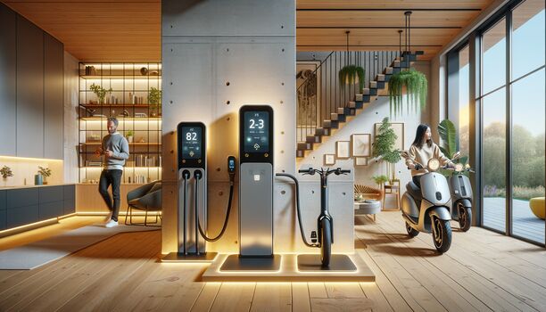 Smart-Home Ladestationen für E-Bike und Scooter zu Hause