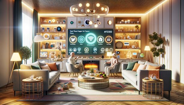 Technologische Unterstützung Senioren: Smart-Home-Hilfen im Alter