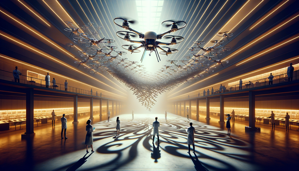 ChatGPT Choreographie für Drohnenschwärme: Innovation trifft Technik