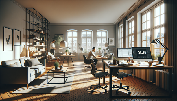High-Speed-Internet für Homeoffice-Benefit mit Easybell