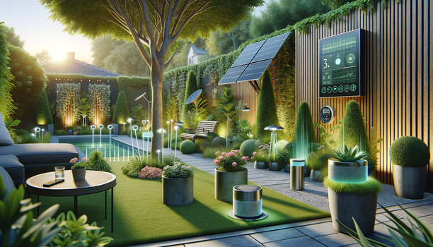 Energiesparende Lösungen für Gartenbeleuchtung und -technik