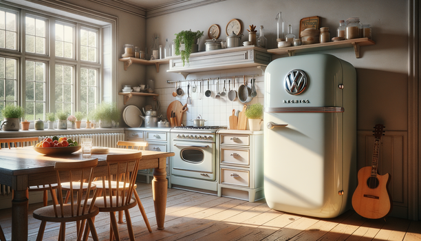 VW Retro Kühlschrank kaufen – Gorenje Kühl-Gefrierkombination