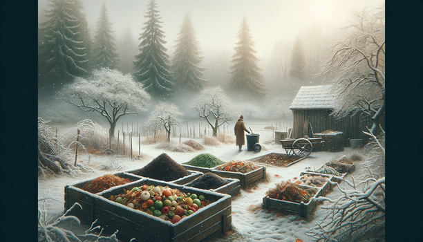 Winterkompostierung: Frühling schon jetzt planen