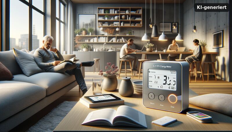 Luminea Home Control: 3-Phasen-WLAN-Stromzähler mit Echtzeitüberwachung