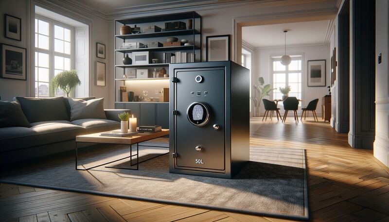 50L Tresor mit Fingerscan – Amazon Basics zum Sparpreis