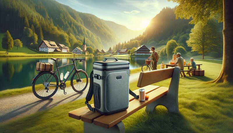 Batteriebetriebener Rucksackkühlschrank: Litheli Rucksackkühler im Test