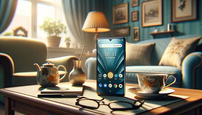 emporiaSMART.6lite Smartphone für Senioren – kompakt und seniorengerecht