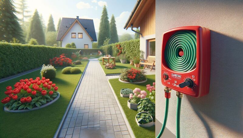 Gardena RollUp L Angebot – Wand-Schlauchbox mit 30 m Schlauch