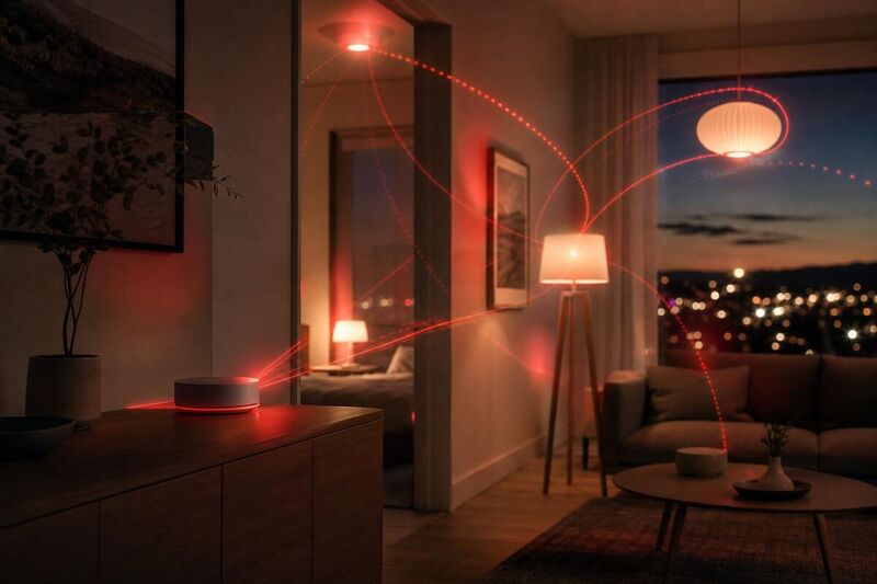 Hue Bridge Pro steuert 150 Leuchtmittel als Bewegungsmelder