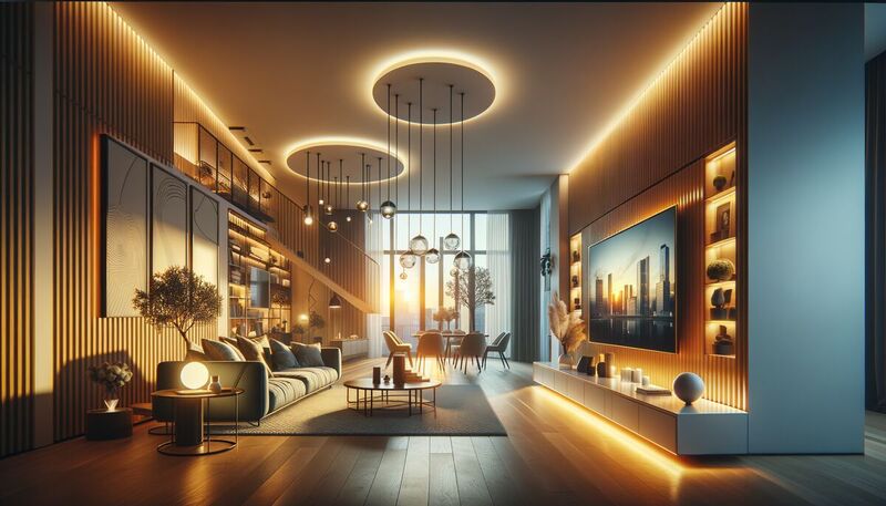 Intelligente Beleuchtung: Energie sparen und Ambiente schaffen