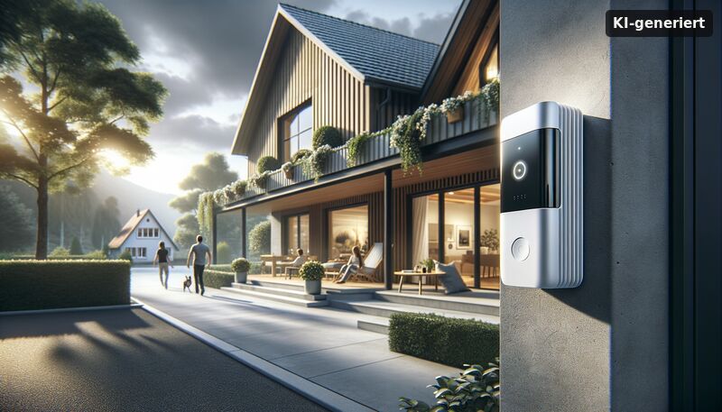 kabellose Bosch Smart Home Außensirene – Solarbetriebene Alarmanlage mit 3-facher Warnung