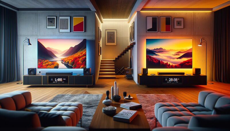 OLED vs QLED Haltbarkeit: Wer hält länger?