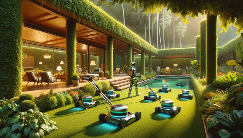 Smart Home Gartenpflege – Mähroboter und intelligente Bewässerung