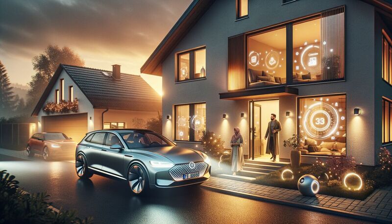 Smart Home und Autos – Integration von Fahrzeug und Zuhause
