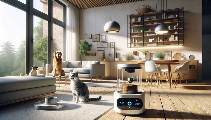 Smart Pets – Intelligente Haustierbetreuung für Zuhause