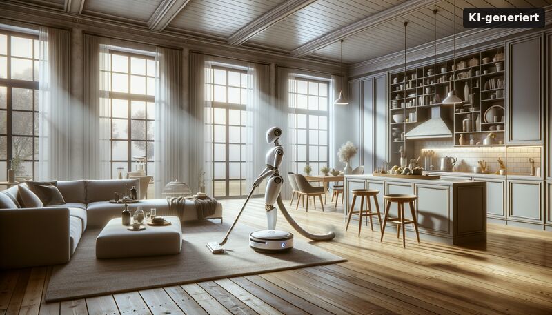 Mehr Zeit im Alltag: Studie zur Akzeptanz von Haushaltsrobotern erklärt