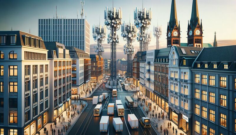 Telekom Mobilfunkstandorte Hamburg: Plakataktion und Beteiligung