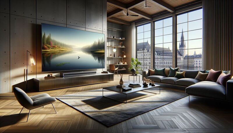 Hisense zeigt ULED-Fernsehen auf der CES 2024