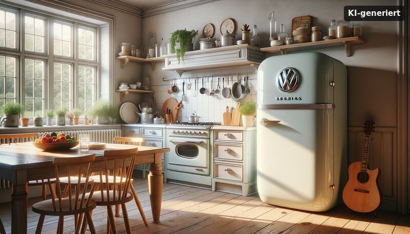 VW Retro Kühlschrank kaufen: Gorenje OBRB 615 DOL im Angebot