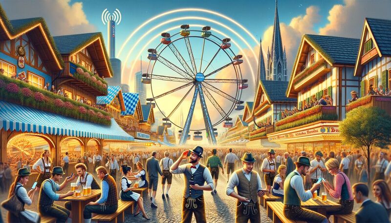 Wiesn Telekom Netz: Stabiles WLAN und mobiles Internet auf der Wiesn